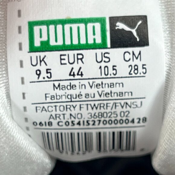 Puma Mens 368025-01 Black Blue RS-100 Sound Low Top Mesh Size 10.5 Sneakers - Picture 8 of 8